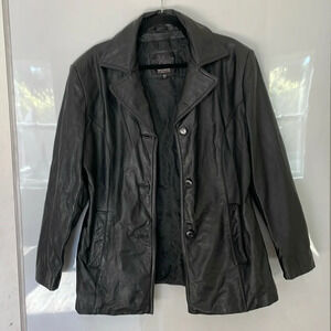 Maxima Wilsons Vintage 100% Leather Jacket Size Large